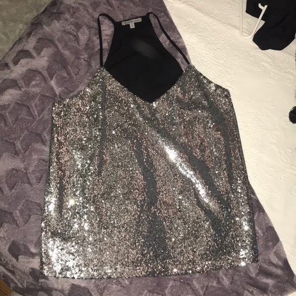 Charlotte Russe Tops - Sequence tank top